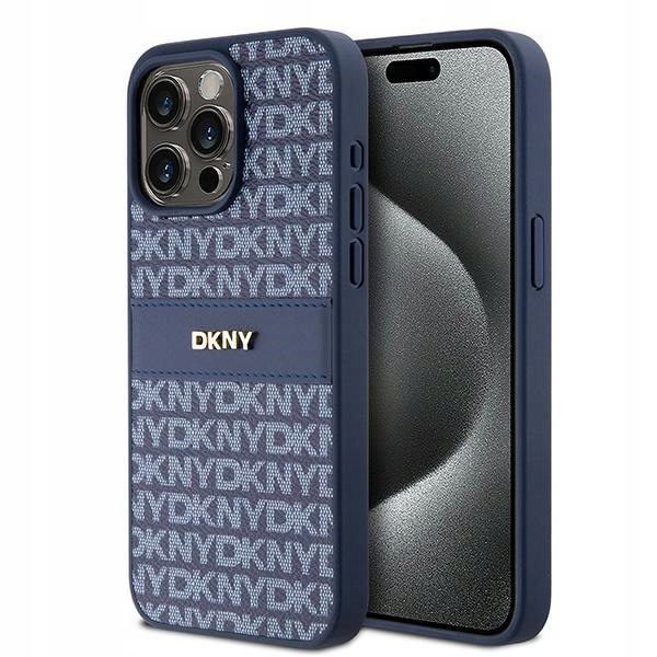 Pouzdro pro Dkny DKHCP15XPRTHSLB iPhone 15 Pro Max 6.7" modré/modré hardcase