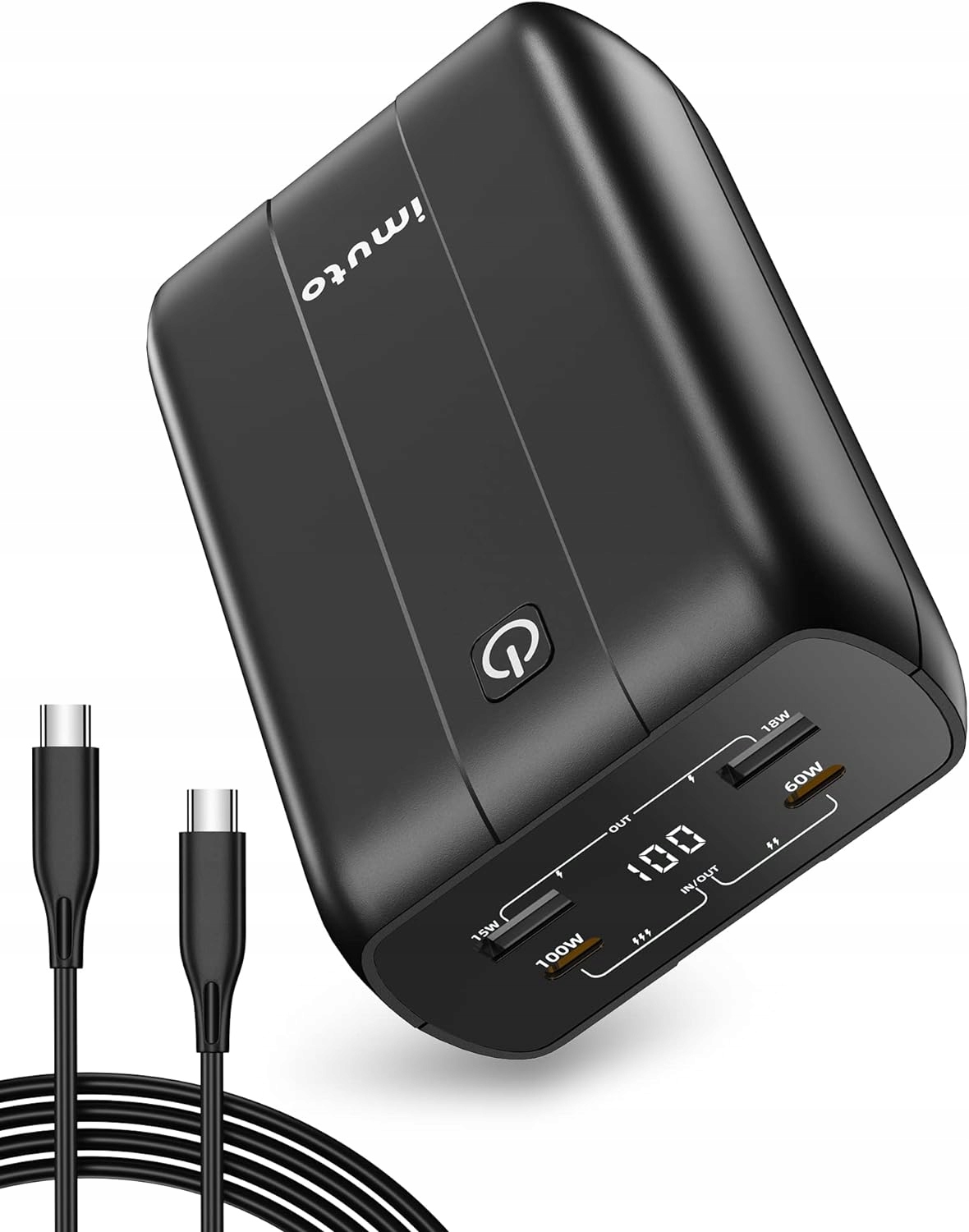 Powerbank Imuto 20000MAH Prenosná Nabíjačka Výkonná 100W Nabíjacia Stanica Pro