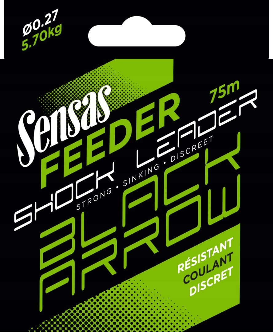 Żyłka Shock Leader Feeder Black Arrow 75m 0,31mm 7,25KG 17743