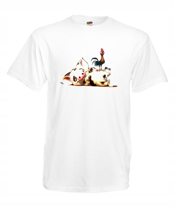 

M Koszulka Męska Moana Vaiana Skarb Oceanu Wzór