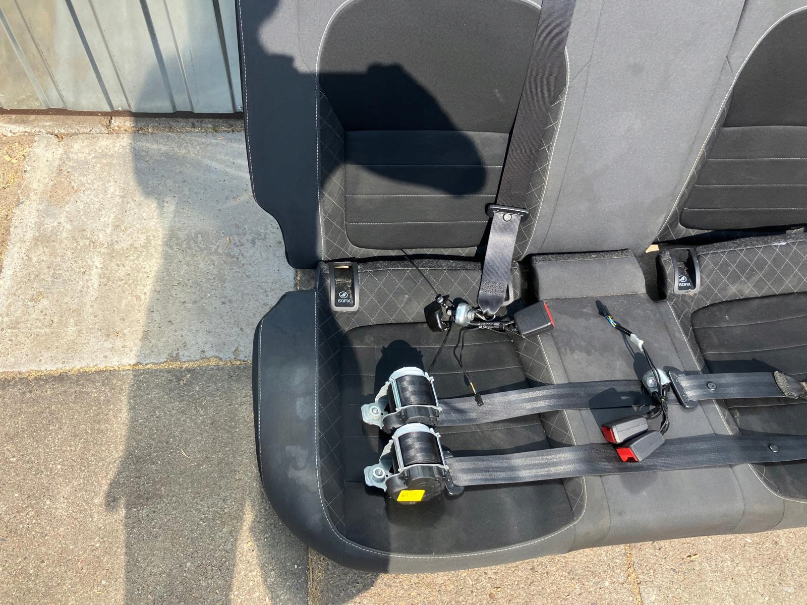 Sitz Gurten ZAPINKI SKODA FABIA III LIFT HB