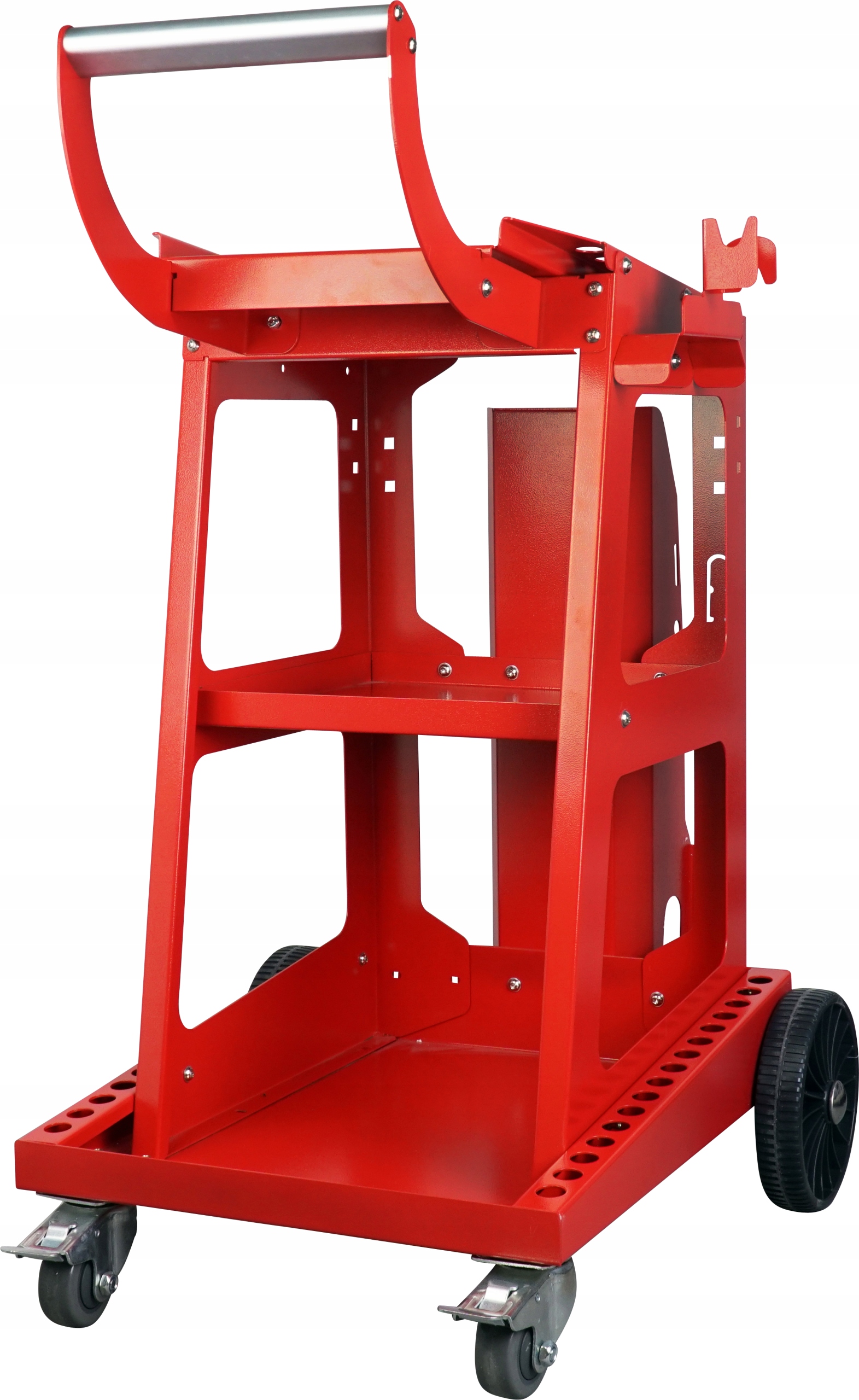 WÓZEK SPAWALNICZY DO spawarek z półką na butle SOLIDNY MOCNY MOBILNY KOŁA Marka inny