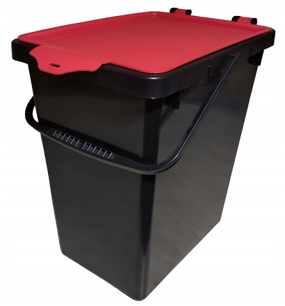 KOSZ WIADRO POJEMNIK DO SEGREGACJI ŚMIECI KUCHENNY SOLIDNY