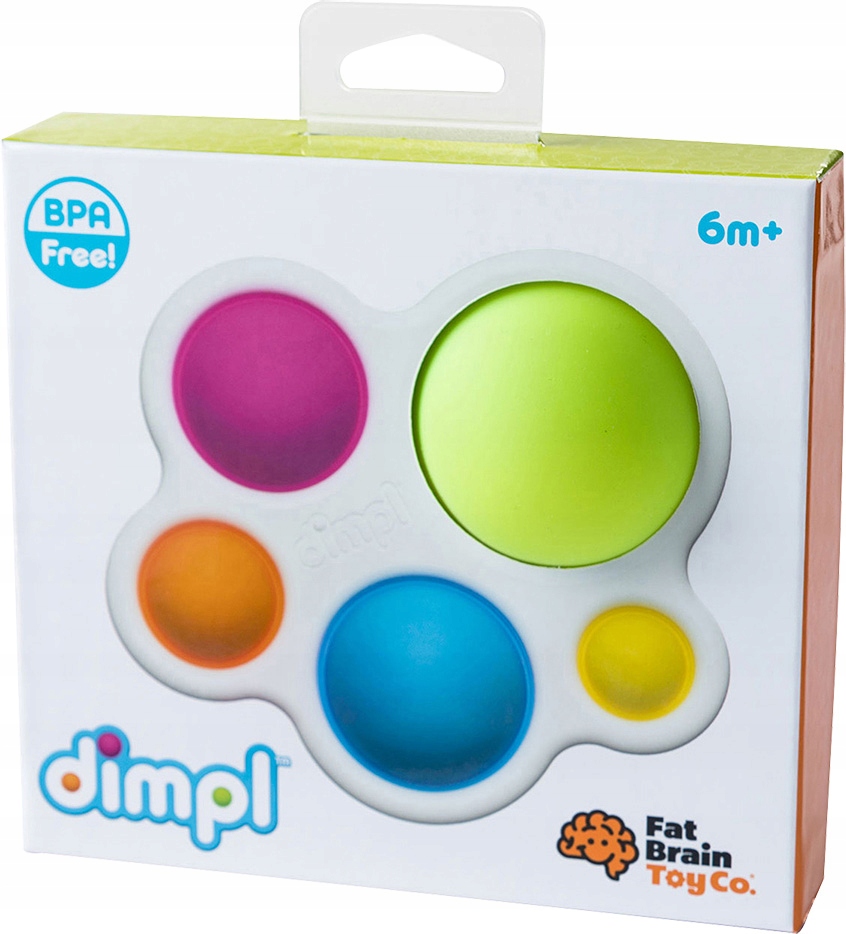 

Fat Brain Toys Bąbelki guziczki do wciskania Dimpl