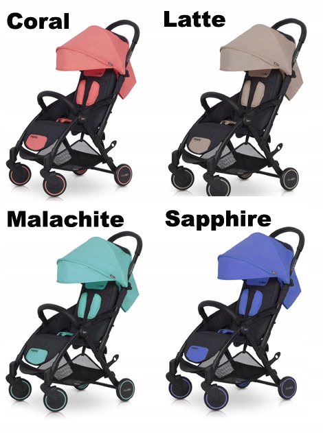 WÓZEK SPACEROWY EASY GO MINIMA | CORAL Model minima