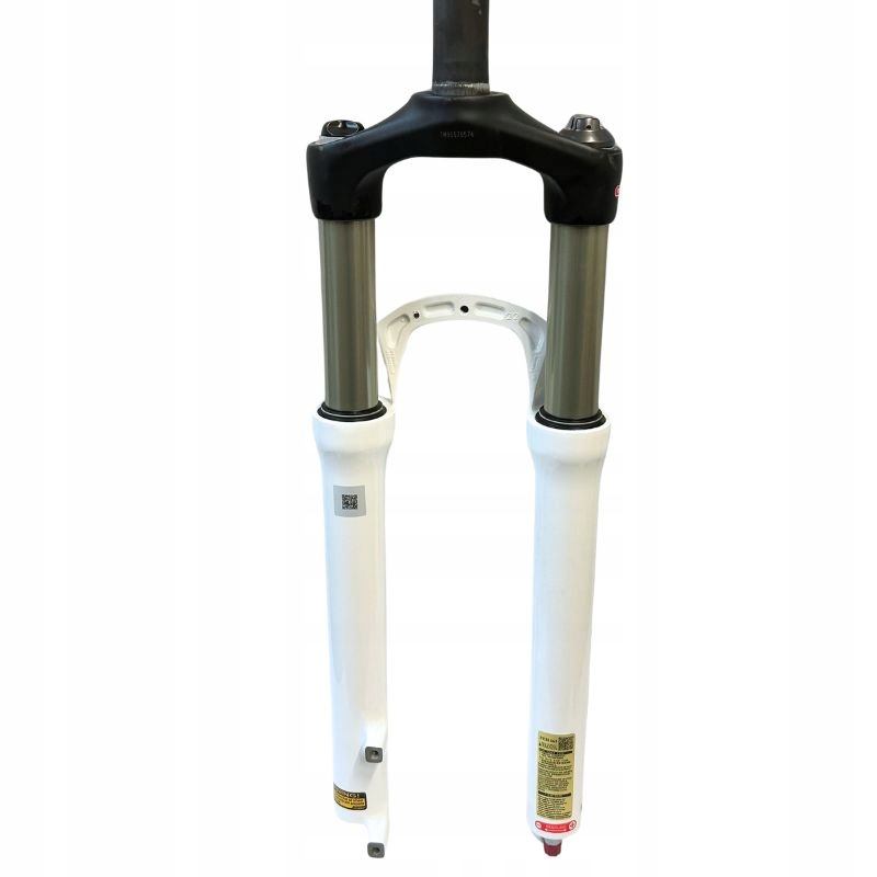 AMORTYZATOR SR SUNTOUR RAIDON XC R-LR 26" 255/0 MANETKA BIAŁY POŁYSK Model 000099