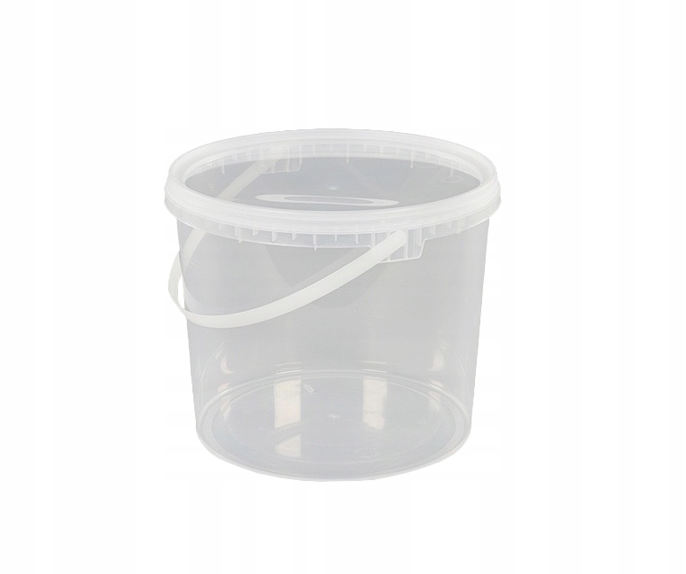 

Wiaderko Wiadro Plastikowe Z Pokrywą 0,5L Redplast