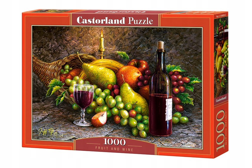 

Castor Puzzle 1000 Fruit And Wine Owoce I Wino