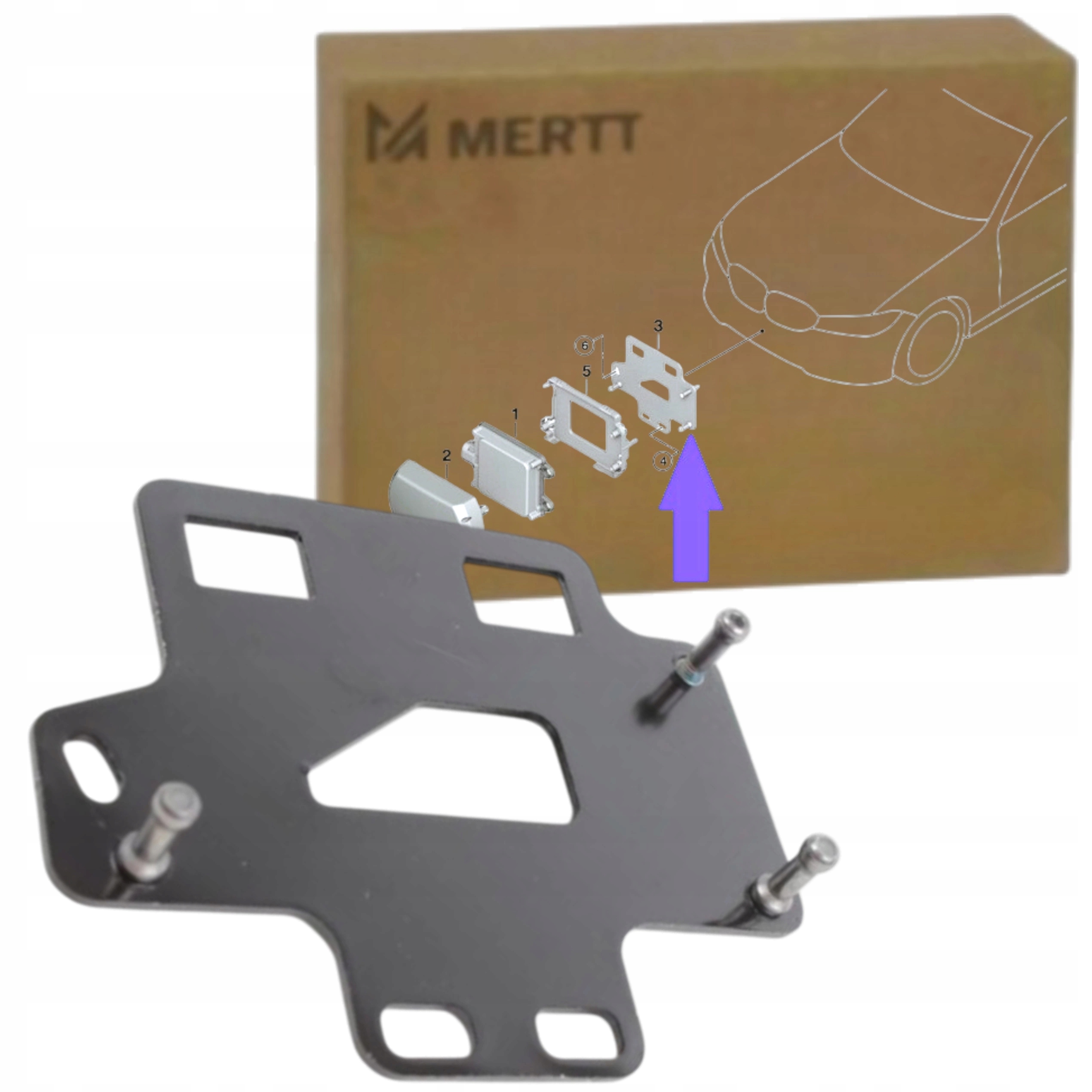 Upevnění Radarového Senzoru Acc 66316883865 Bmw X5 G05 G06 G07 G20 G21 F40