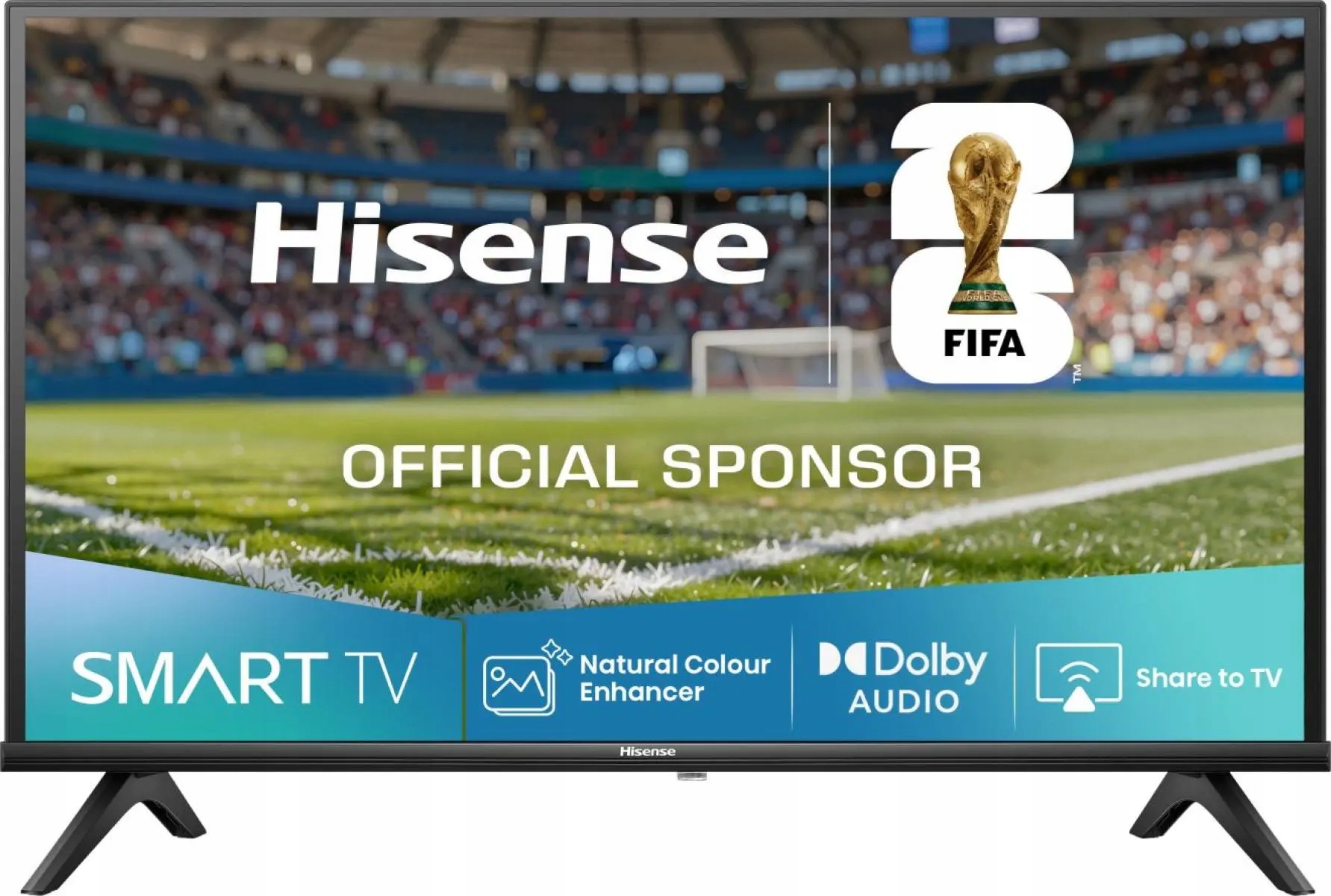 Hisense 32E4QT 32" Hd Smart Tv z Wi-Fi Hdr HDR10 Vidaa U8.5