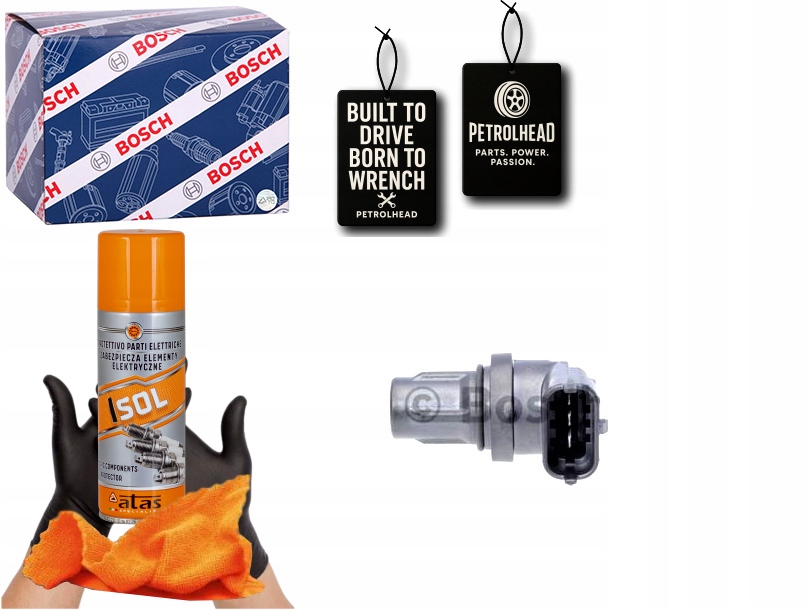 Snímač Polohy Vačkového Hřídele Bosch 0281002728 Bosch #Petrolhead Pro+ Kit4