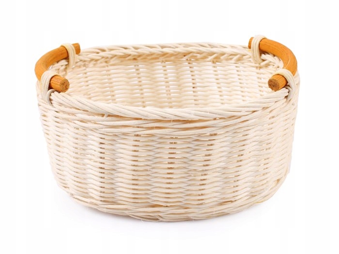 KOSZYK RATTANOWY Z UCHWYTAMI 22x16x11 cm Marka Tin Tours