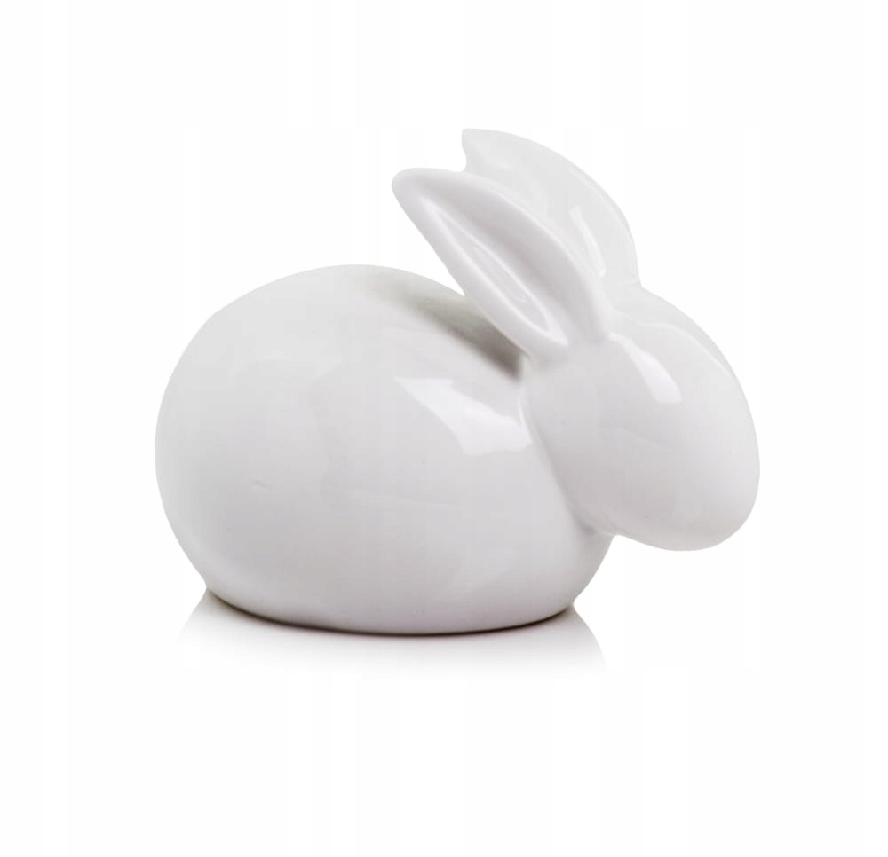 

Figurka królik ceramika biały 11 cm