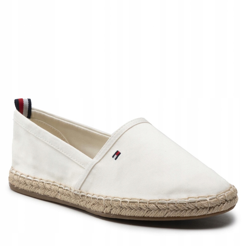 Tommy Hilfiger Bílé Espadrilky Na Nazutí 41 Stc