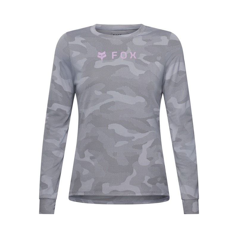 Koszulka Rowerowa Z Długim Rękawem Damska Fox Ranger Tru Dri Ls Pewter (M)