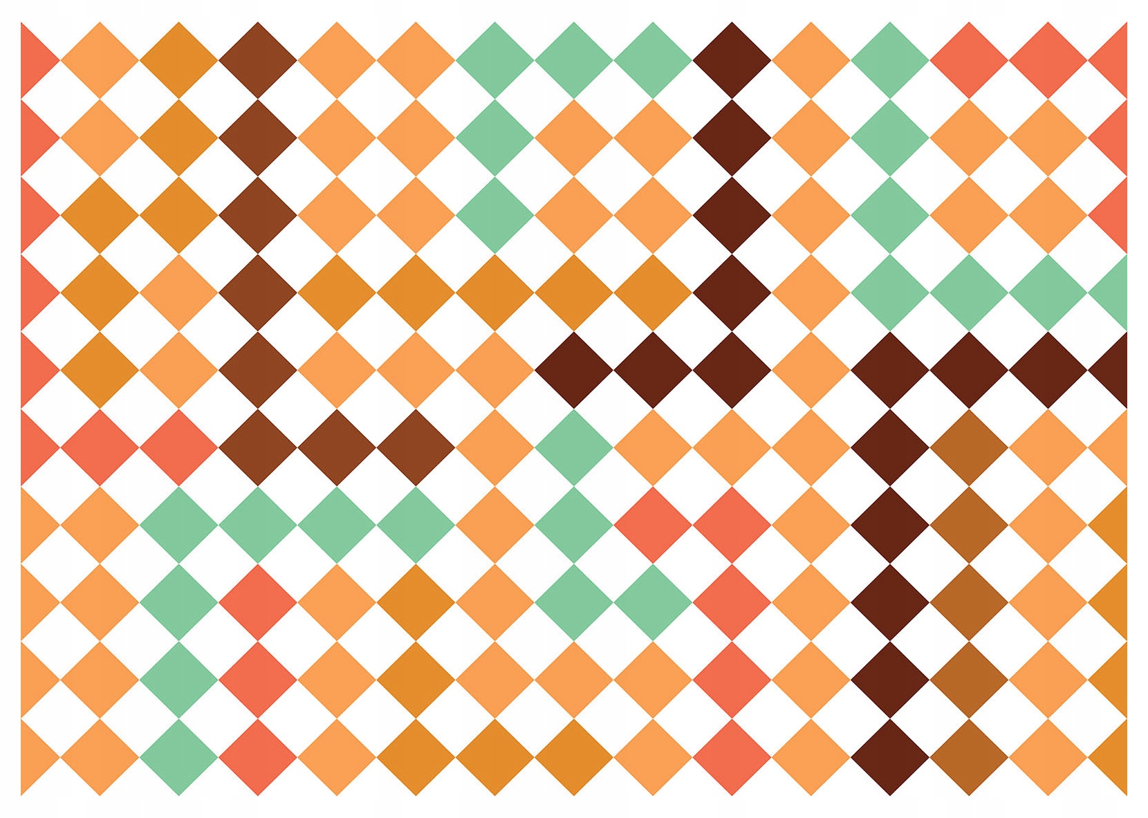 Fototapeta Geometrické Romby Abstrakce Rytmus Dynamika 350x250 lepidlo