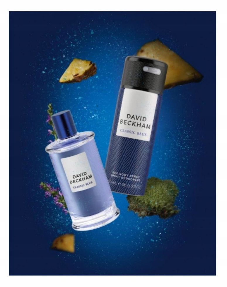 David Beckham Zestaw Classic Blue Woda Edt 100ml Dezodorant Spray 150ml