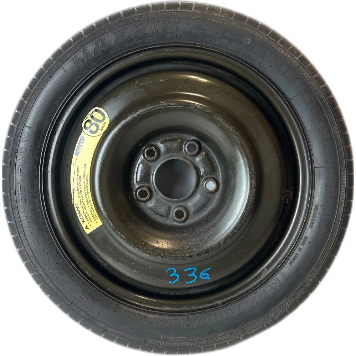 wheel spare Fiat Freemont Dodge Journey 5x127 145/70/R17
