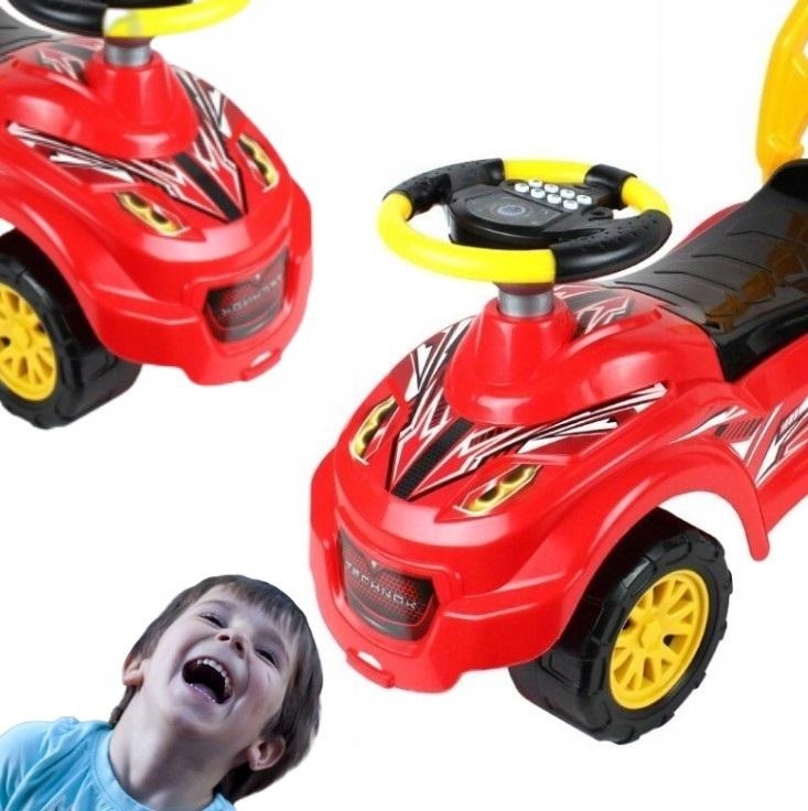 Jeździk Auto Zabawka Ogrodowa Wakacyjne Zabawki Długo Posłużą