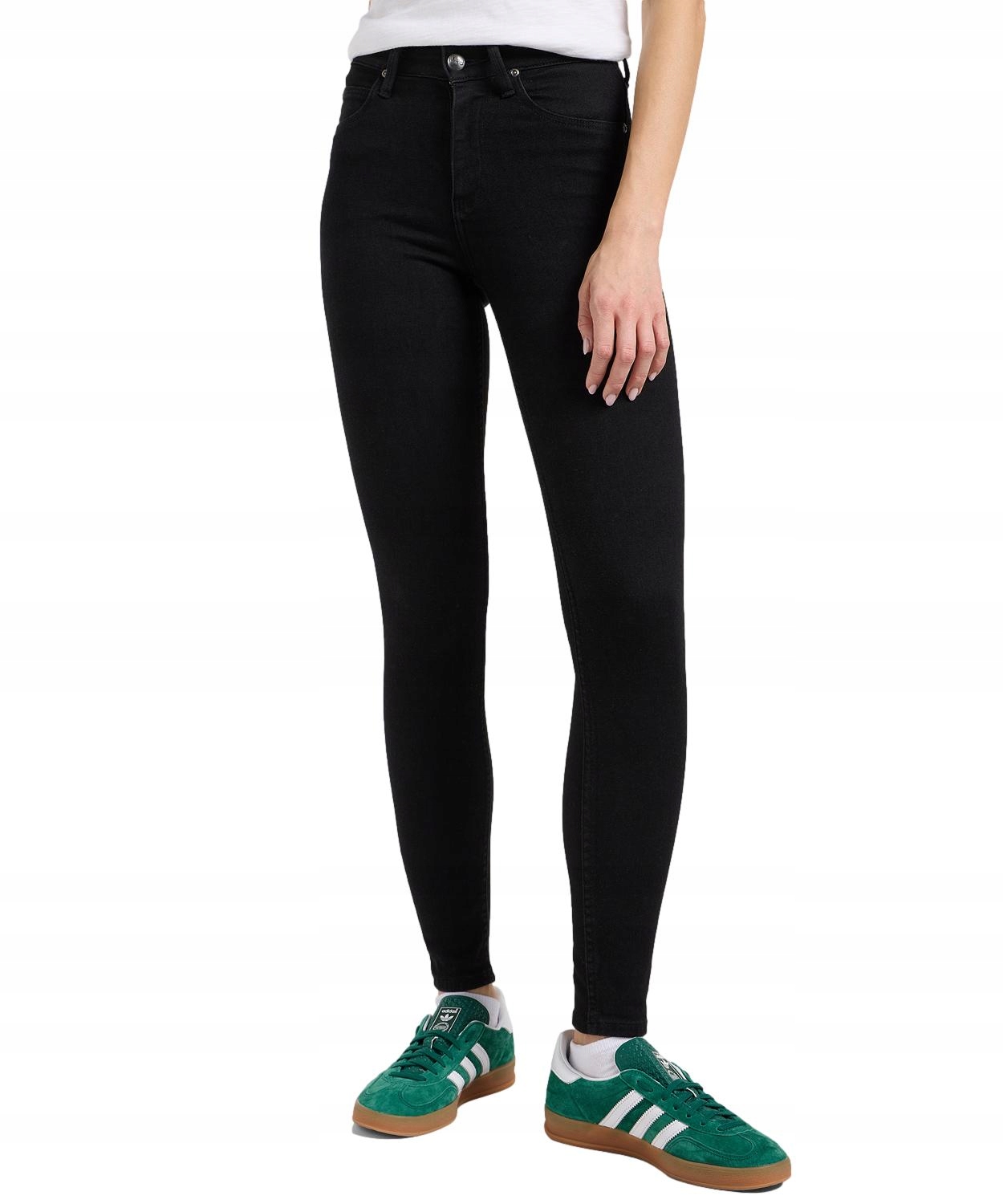 Džíny Lee Scarlett High 112365072 Černé W 29 L 31