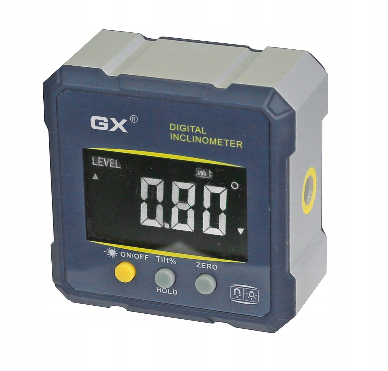 Elektronická Digitální Vodováha 61 x 61 x 30.8 mm