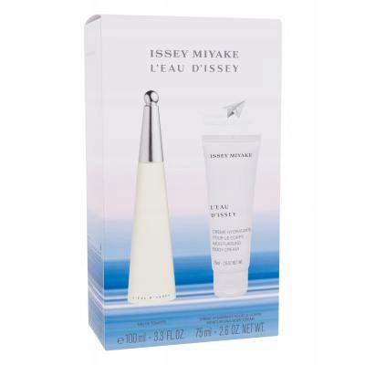 Issey Miyake L Eau D Issey Edt 100ml + 75ml Krem do ciała 15457303203 ...