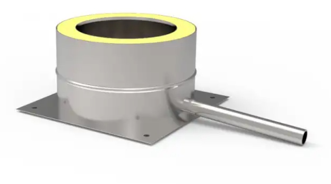Kd Izolovaný odkapávač s deskou fi 250 gr. 0,8 mm denko mísa komínová vložka