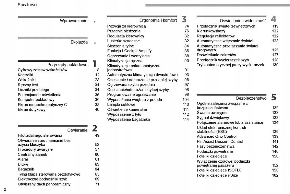 Peugeot 3008 2016 - 2021 +Nawi Instrukcja Obsługi Marka Peugeot