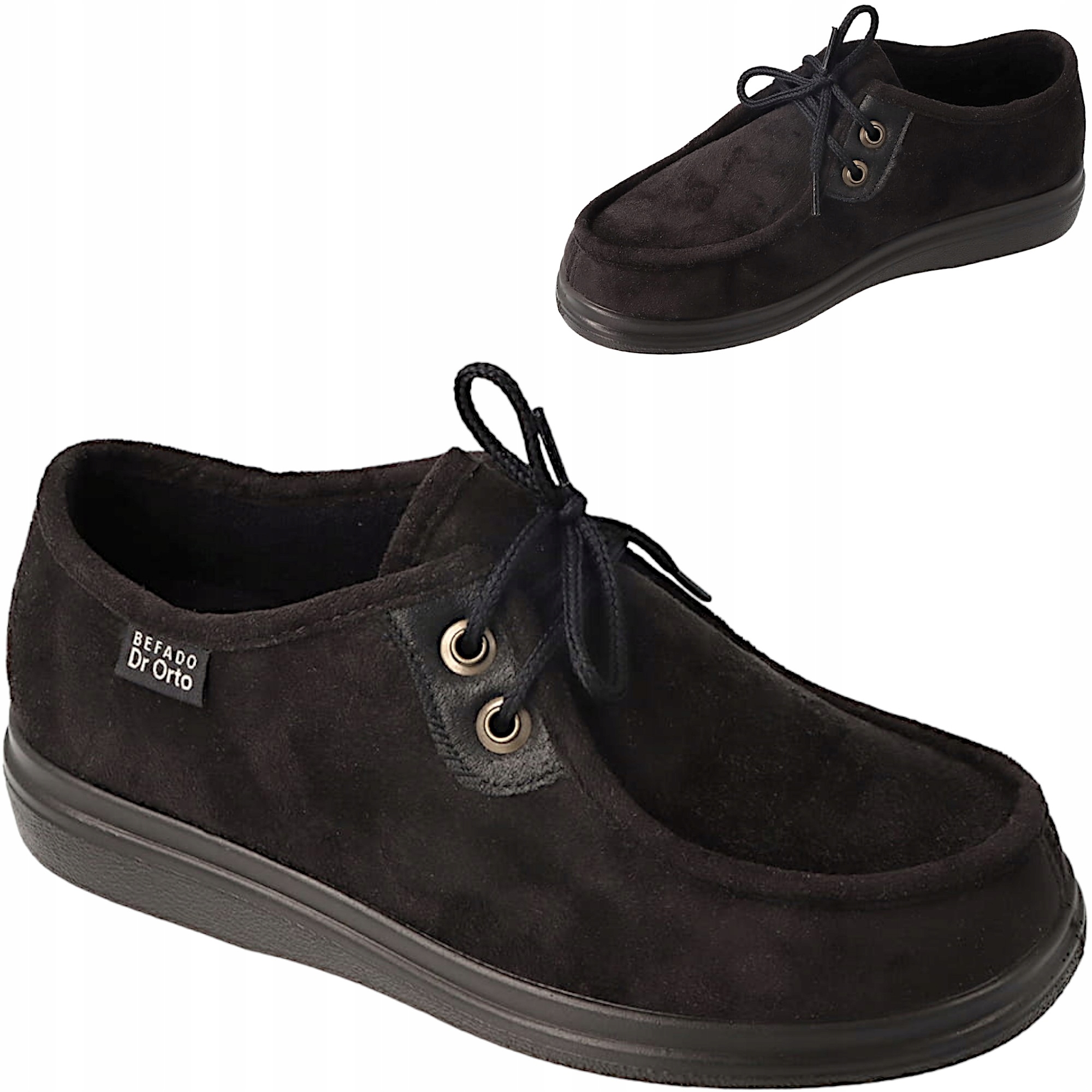 Pánské Papuče Ortopedické se zavazováním Široké Dr Orto 871M Zdravotní 45