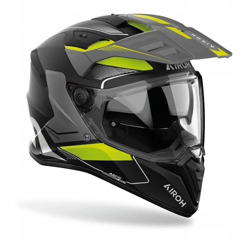 Helma Airoh Bandit Tune Yellow Matt žltá fluo šedá čierna Darčeky