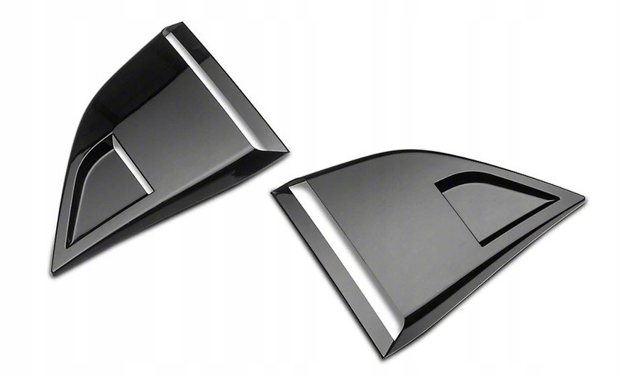 3124 - НАКЛАДКИ НА ЗАДНИЕ СТЕКЛА KPL DODGE CHALLENGER 08-14