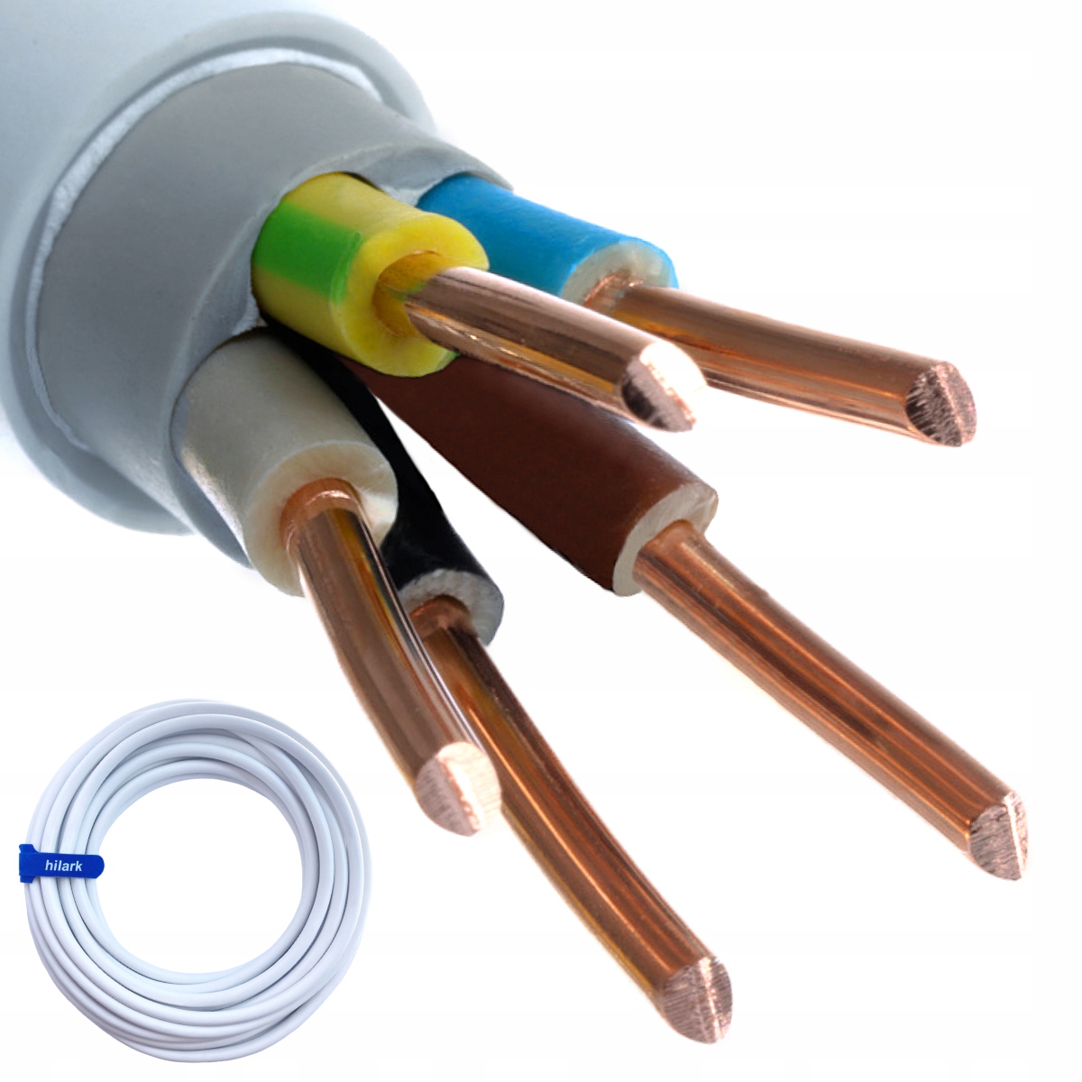 Inštalačný kábel Ydy 5x6 mm2 450/750 V 20 m