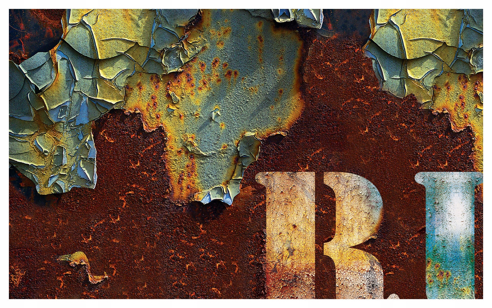 Fototapeta Rez kov barva efekt 200x140 Loft Industrial Vintage lepidlo