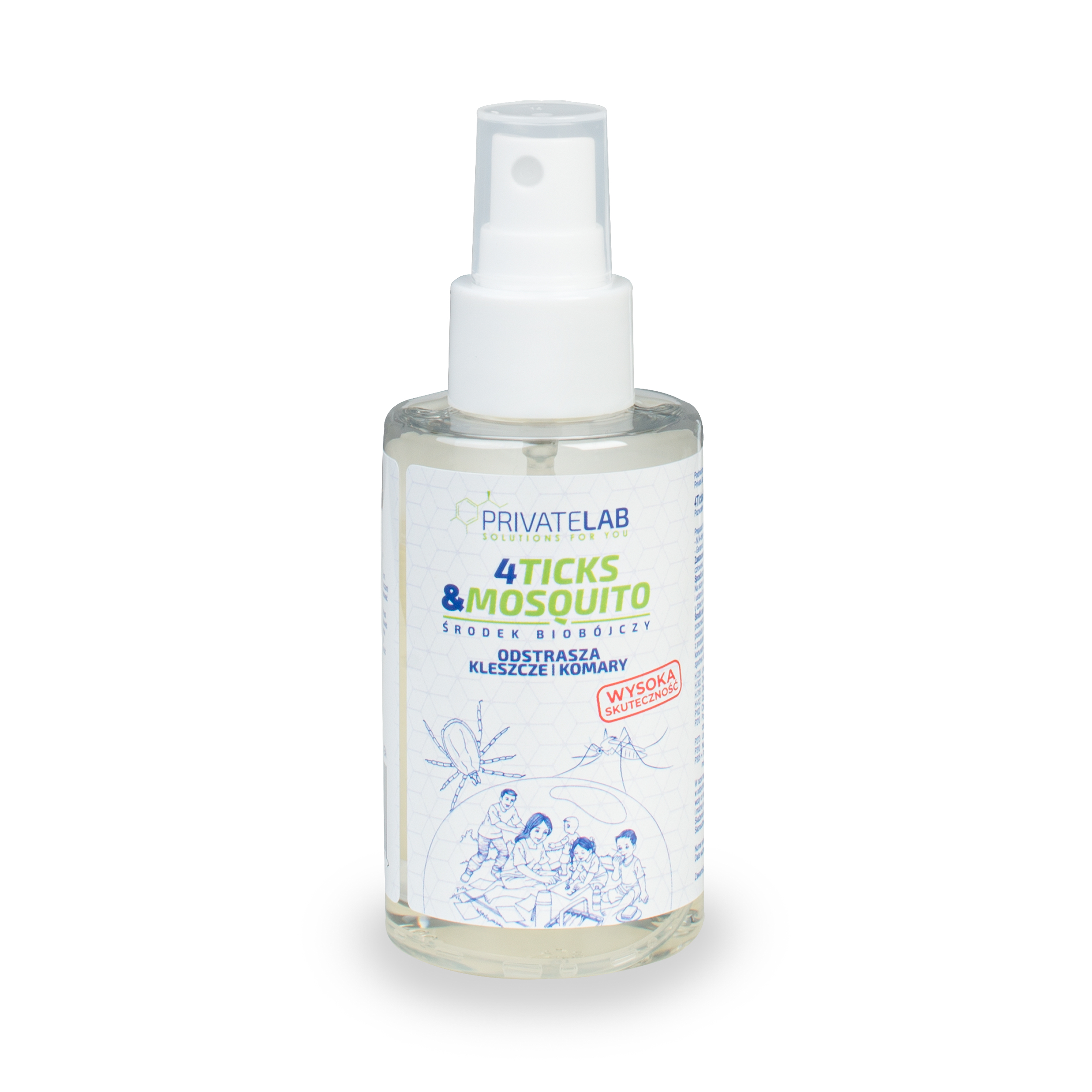 

Preparat na komary odstraszający 100ml z zapachem