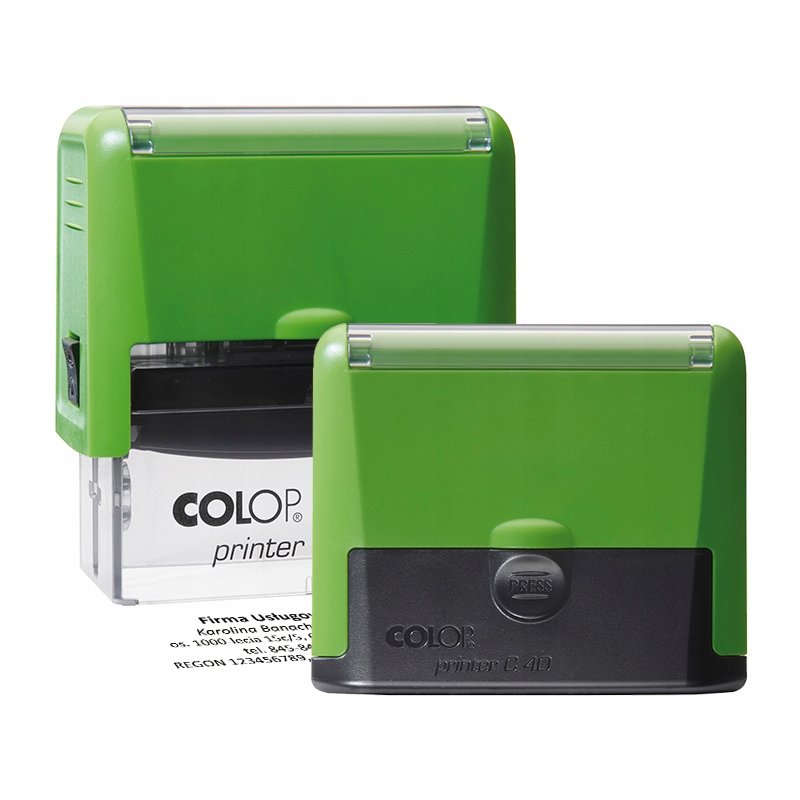 

Pieczątka Colop C40 59x23mm firmowa projekt