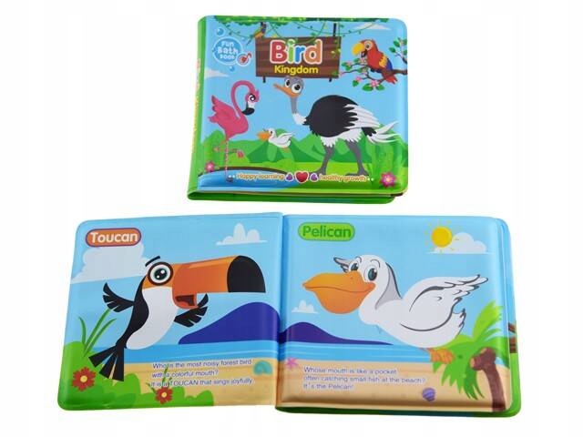 

Edukacyjna książeczka do kąpieli z piszczkiem