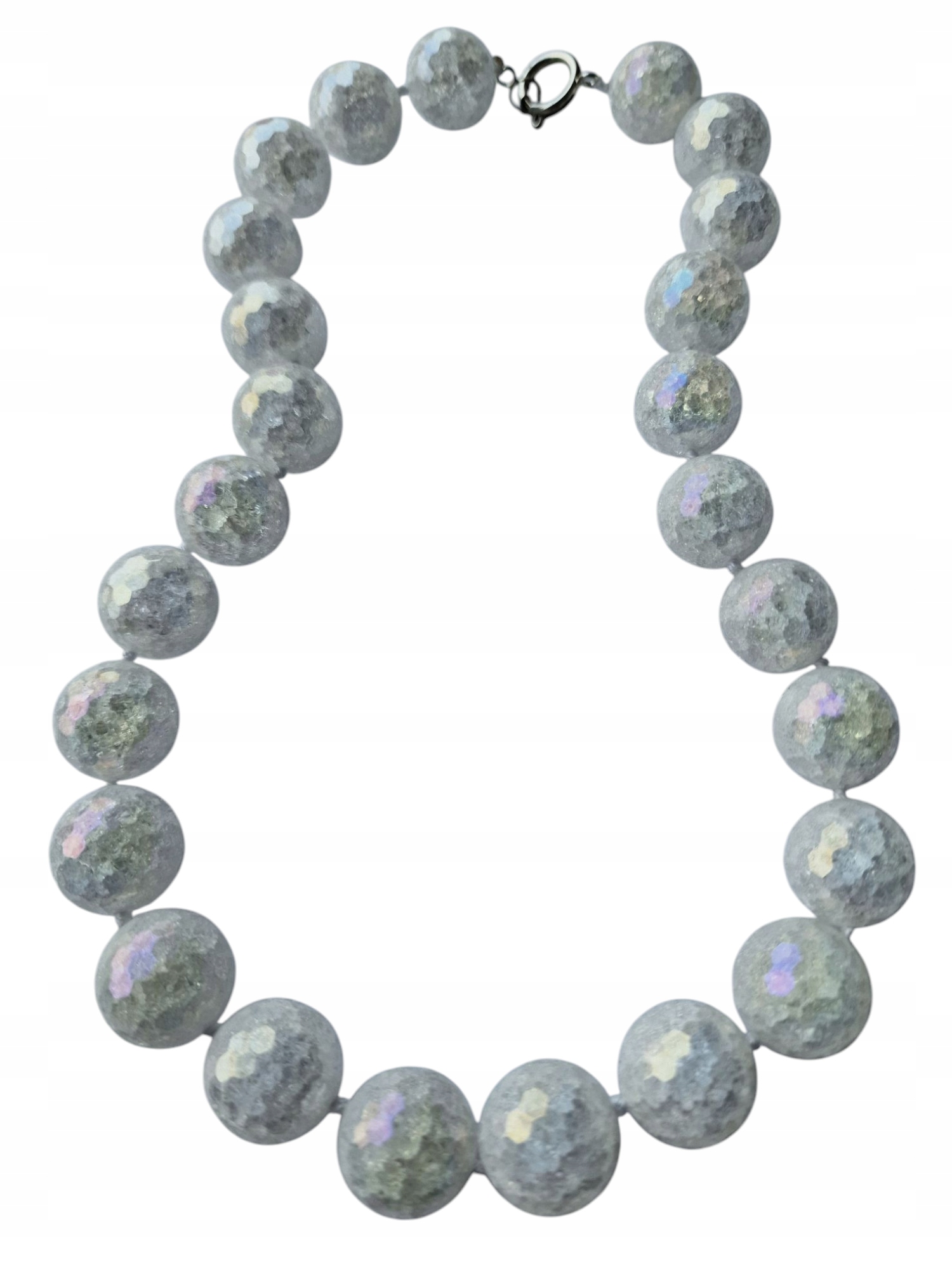 Andělský Opál Aurický Křemen Éterický Náhrdelník Probuzení Dobrá Aura