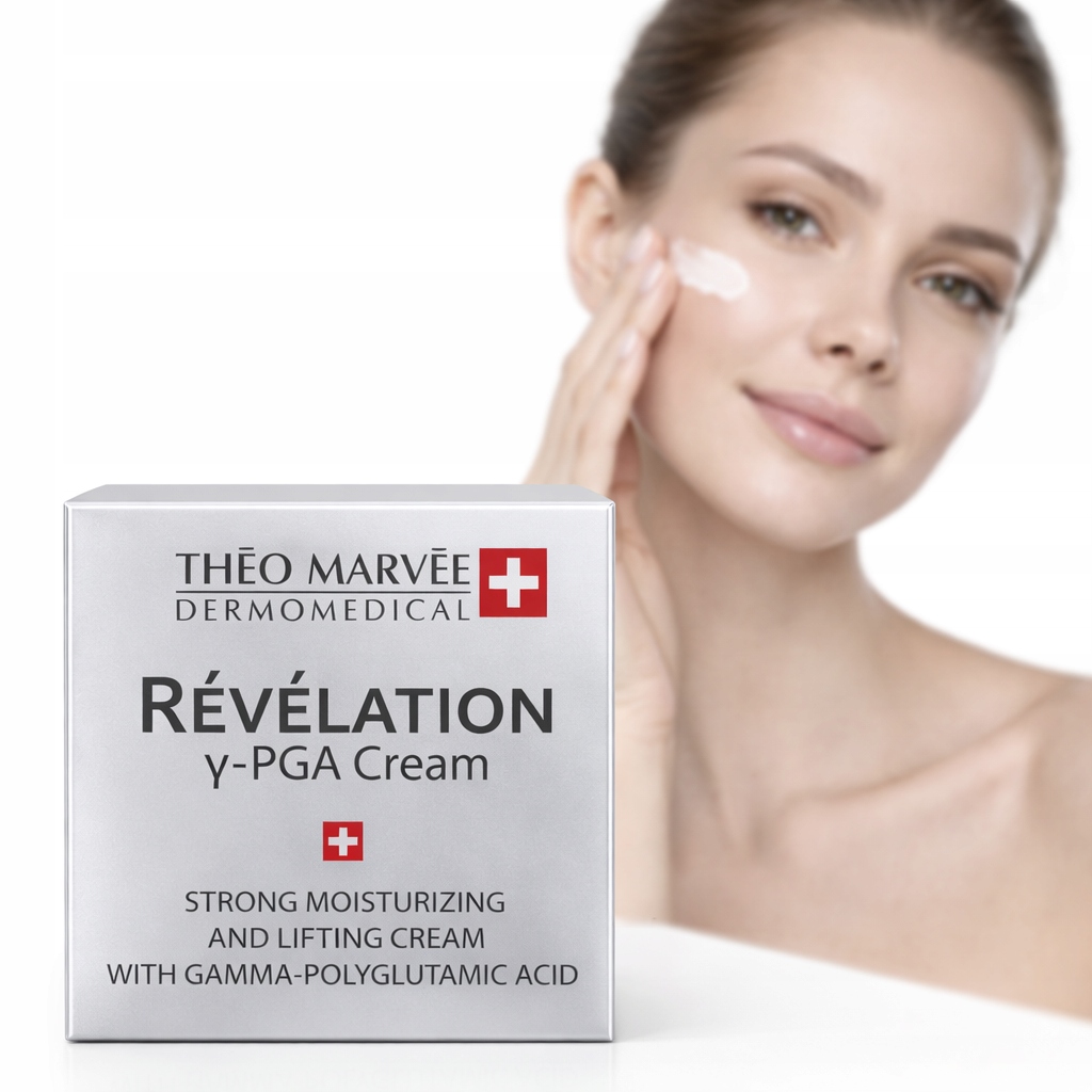 Theo Marvee Revelation Krem Lifting bez Skalpela Kwas Pga Silnie Nawilża