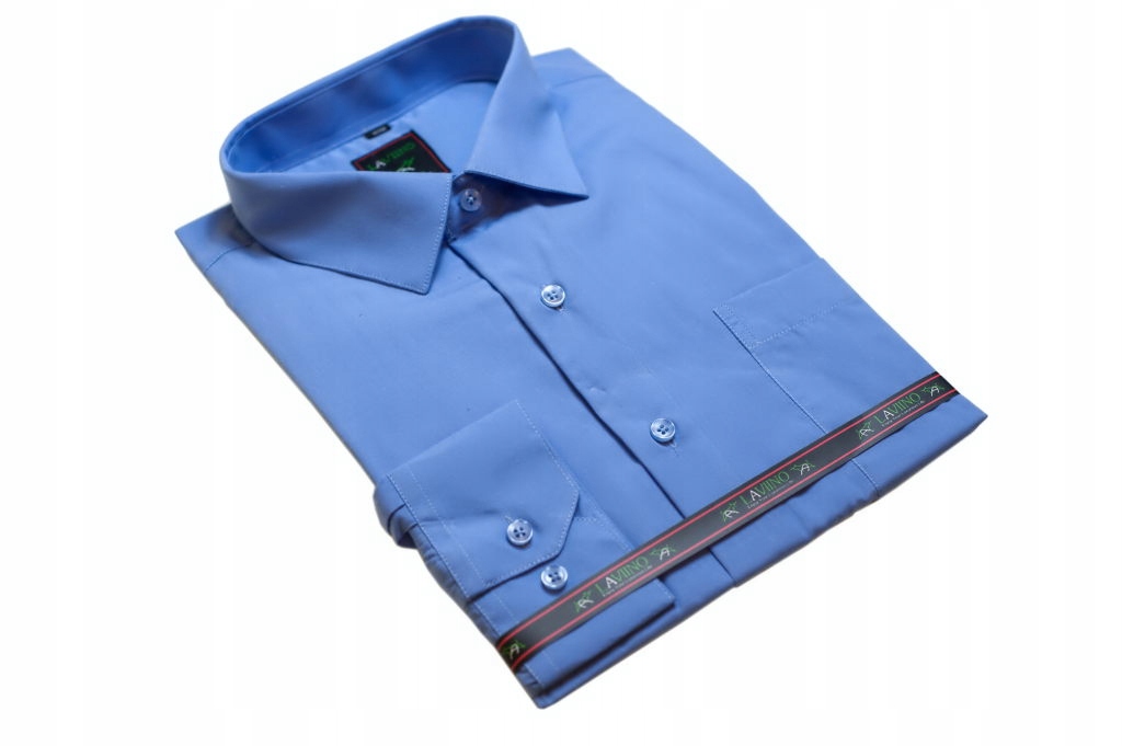 DUŻA koszula męska niebieska duże rozmiary 52/53 Rozmiar 8XL