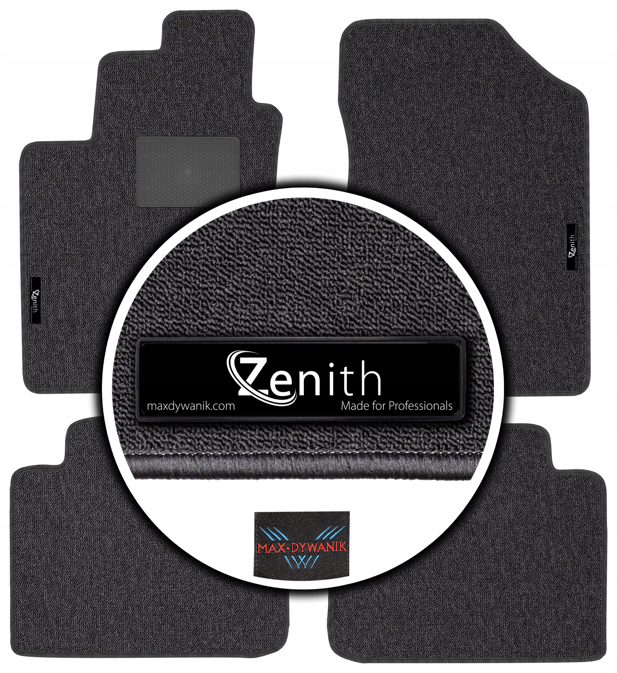 Hyundai Sonata V Sd 2005-2010 Koberce do auta Max-dywanik Zenith