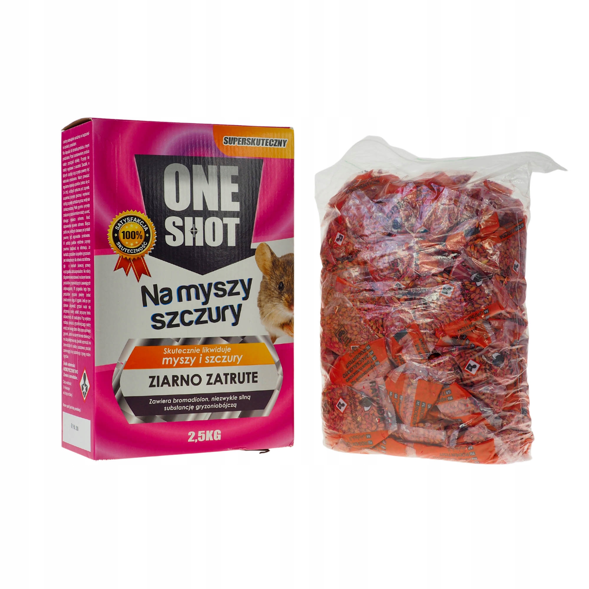 

Zatrute Ziarno Pszenica Na Nornice Myszy 2,5 Kg
