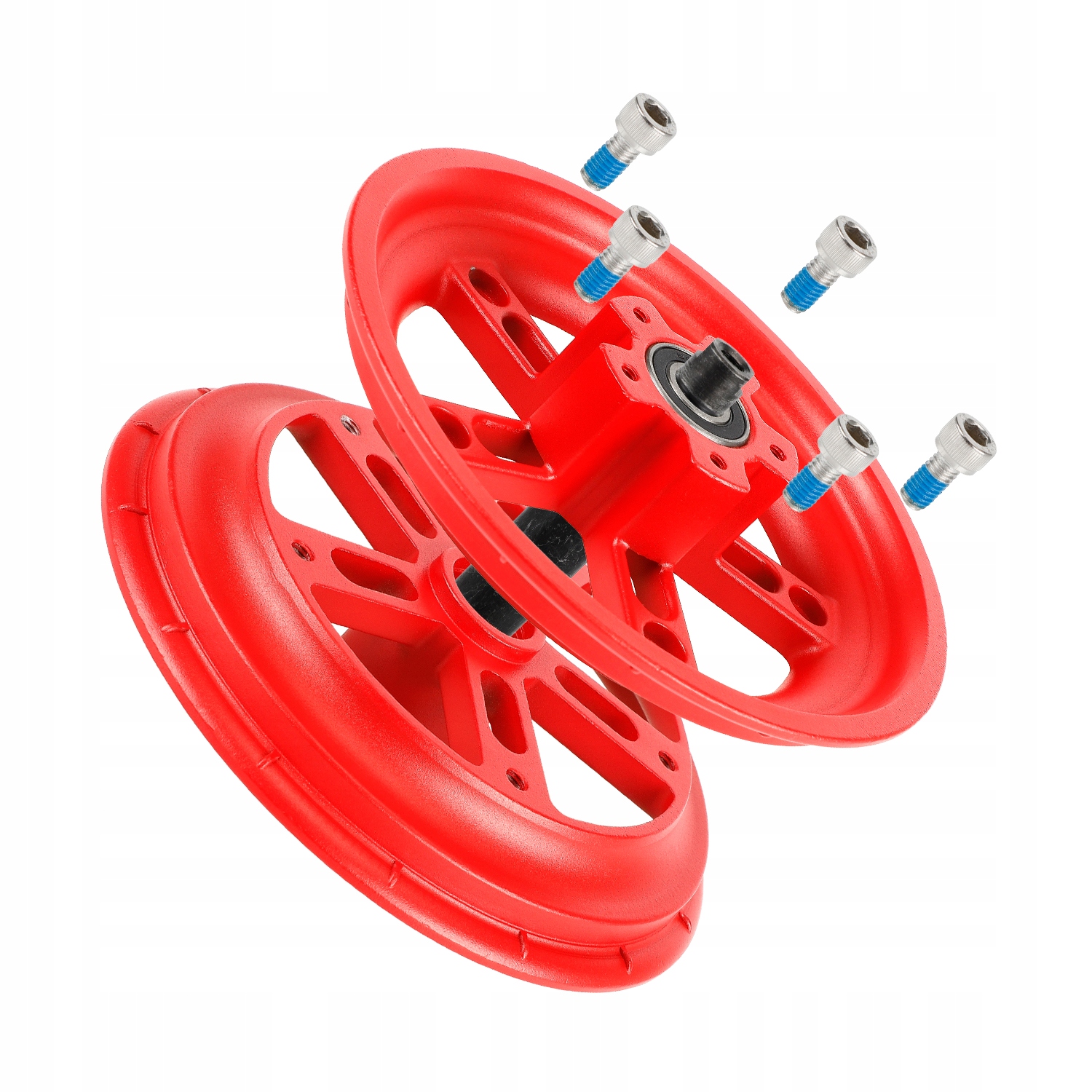 Skládací dělený ráfek Ulip pro Xiaomi M365/1S/Essential/Mi 3 červený