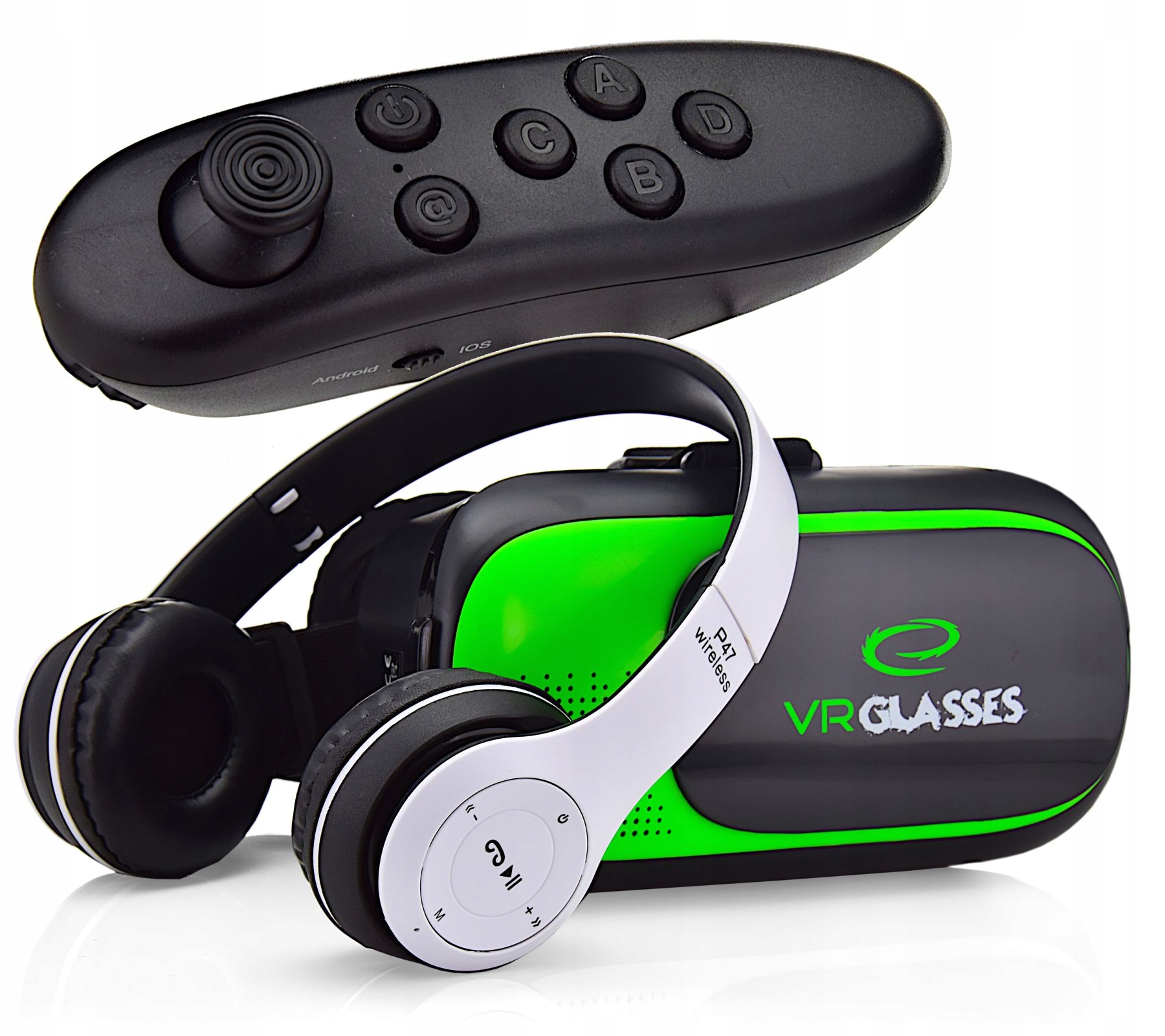 PREZENT DLA NASTOLATKA GOGLE VR 360+SŁUCHAWKI