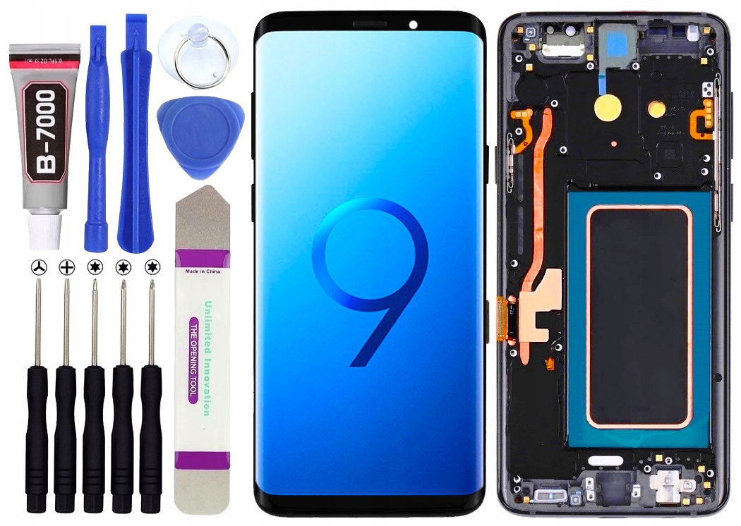 InCell displej pro Samsung Galaxy S9 G960 G960F LCD displej Rámeček