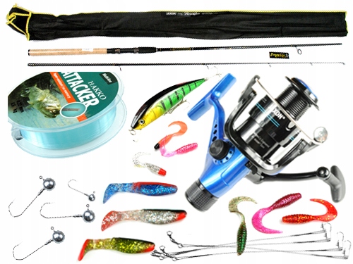 Spinningový Set jaxon Prut 2,7 m, naviják Z34