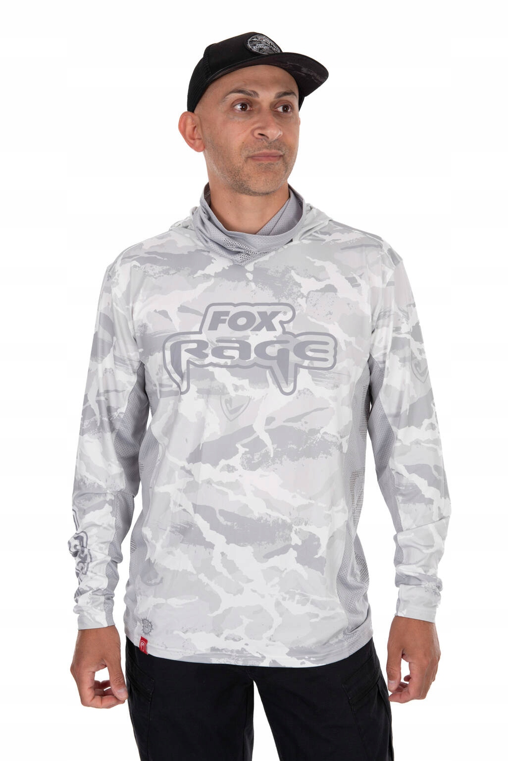 Tričko Fox Uv Hooded Light Camo-l