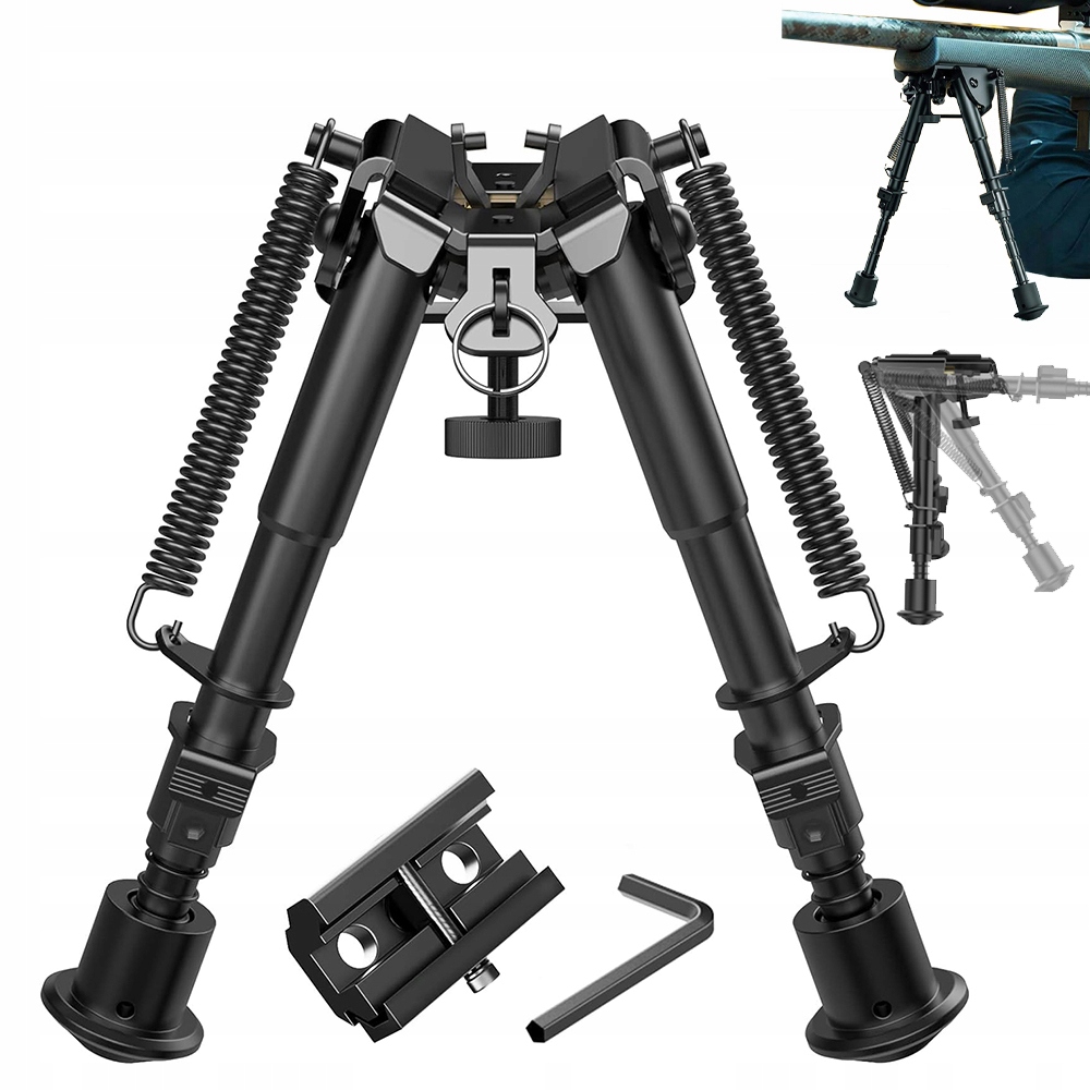 Dwójnóg Strzelecki Bipod Obrotowy 6-9 Cali Regulacja Wysokości Składany