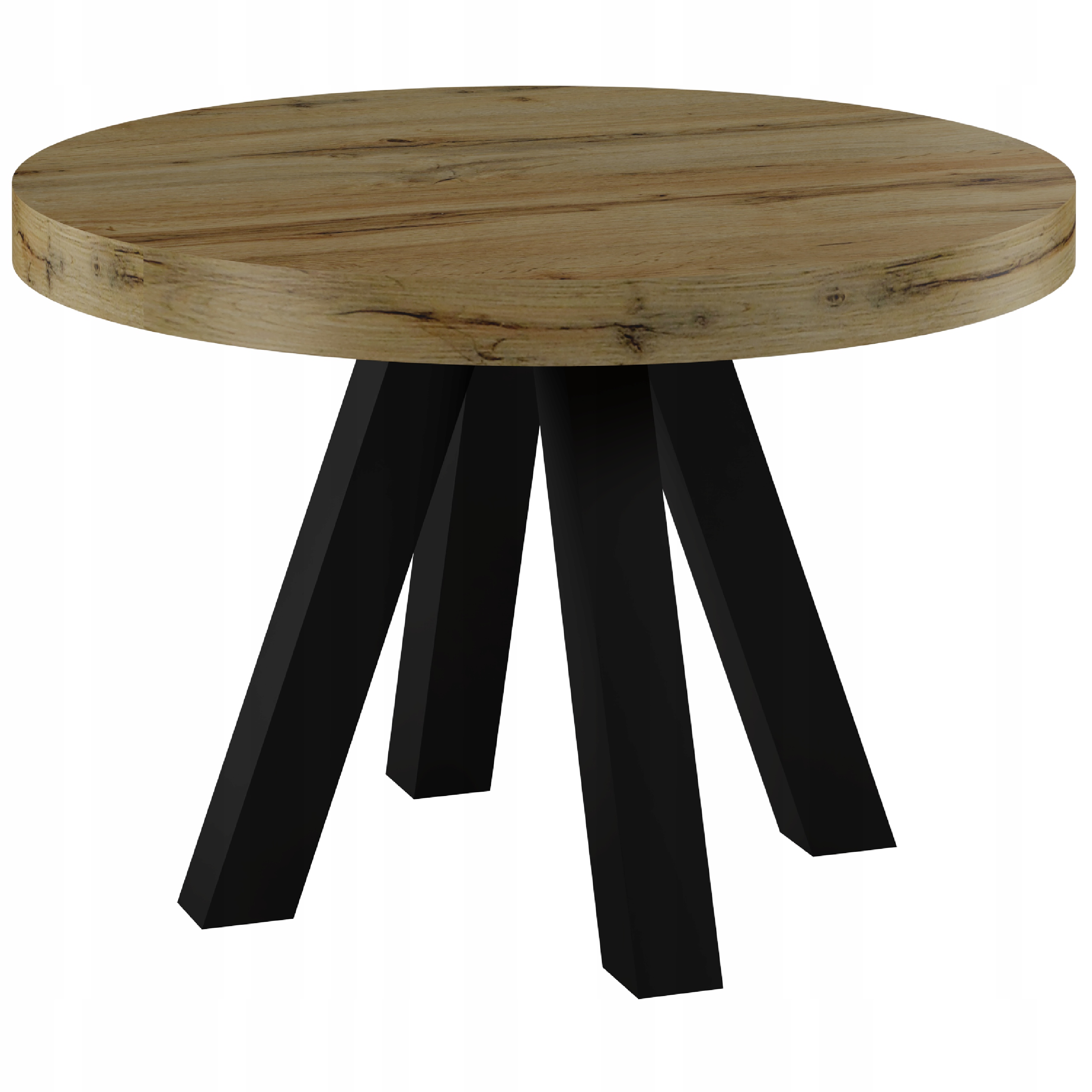 Okrúhly konferenčný stolík loft 55x45 Craft Zlatý