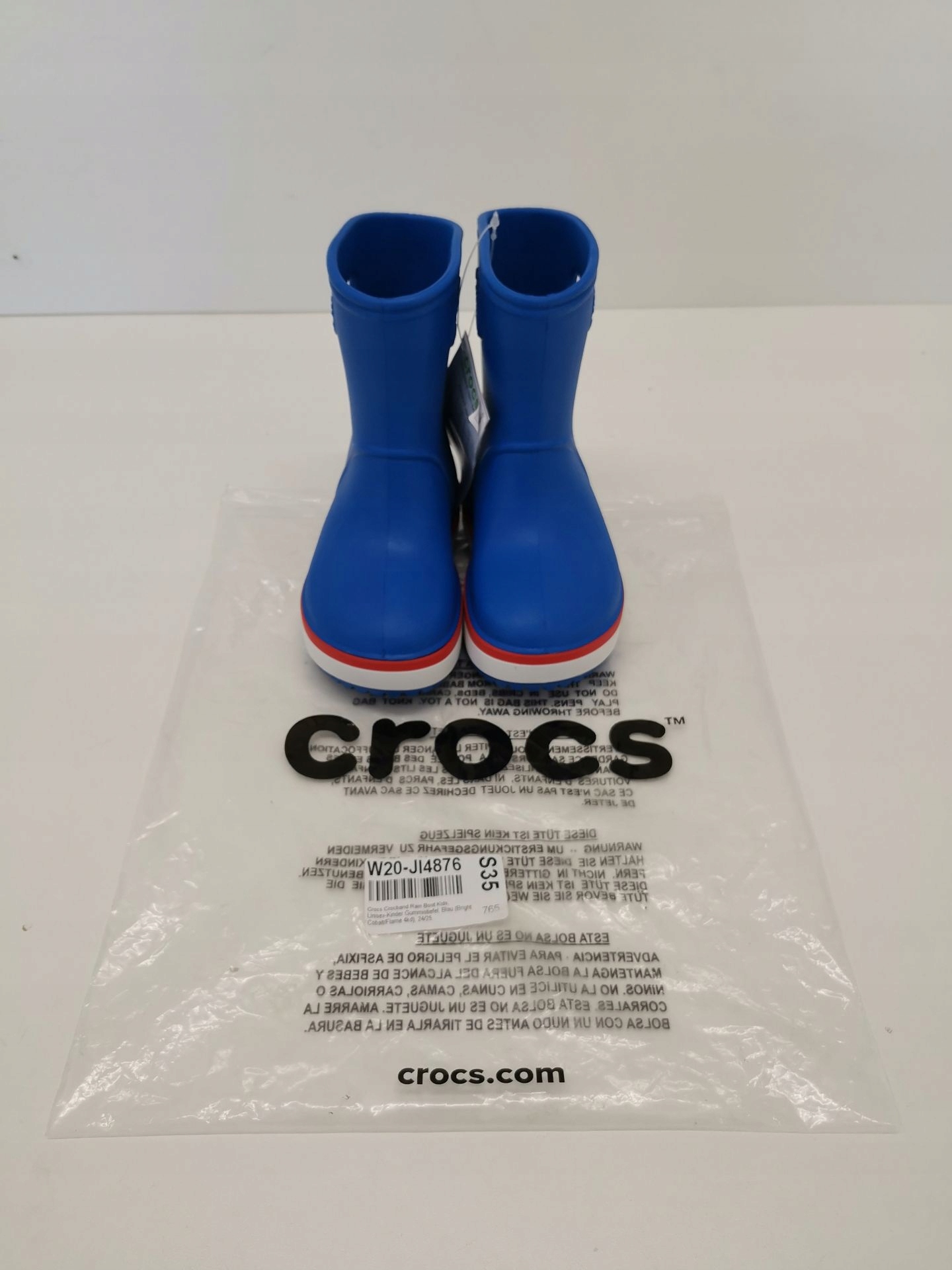Kalosze dziecięce Crocs r. 24 niebieski Marka Crocs