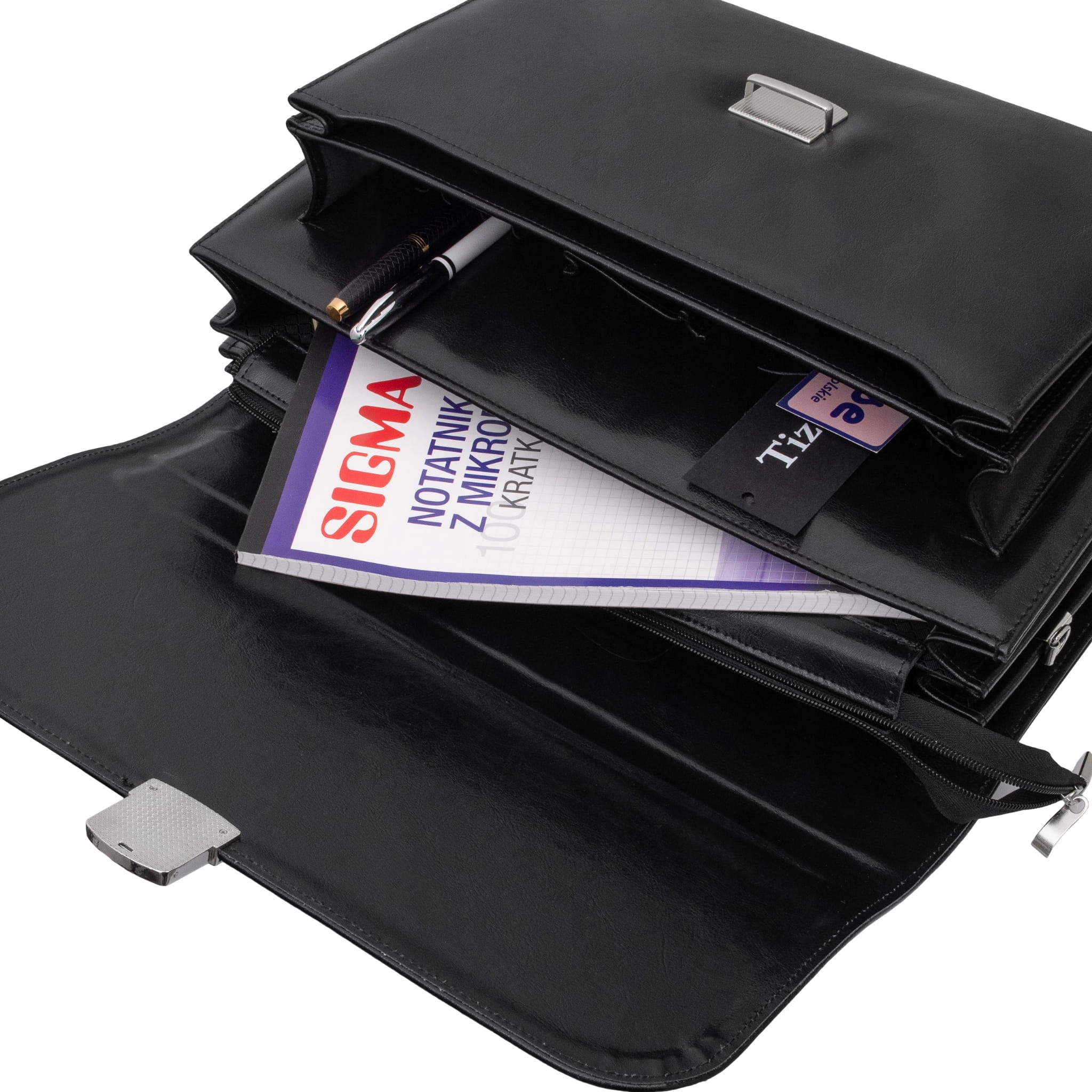 Skórzana Teczka męska aktówka cena producenta TS15 Rodzaj teczka